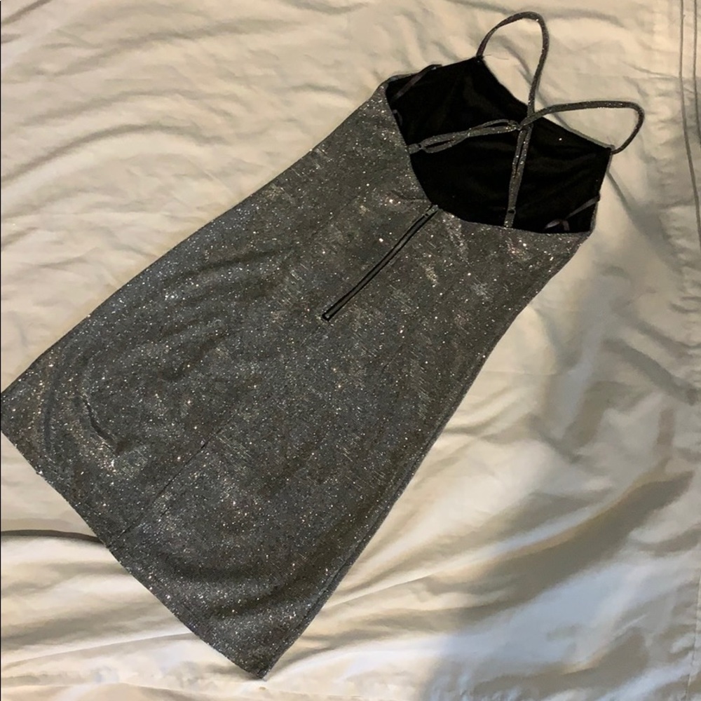 Sequin hearts dress